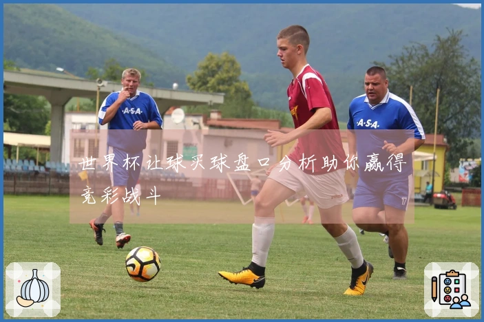 世界杯让球买球盘口分析助你赢得竞彩战斗